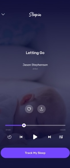 Sleepia Start Tracking